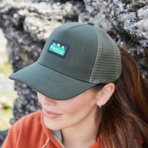 Ridgeline Unisex Monsoon Trucker Cap Deep Forest