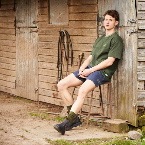 Ridgeline Unisex Hose Down T-Shirt Olive