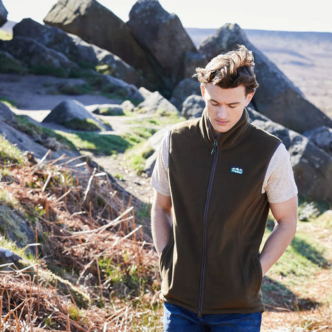 Ridgeline Men's Kodiak Gilet Moody Teak