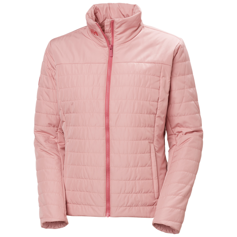 Helly Hansen Women's Crew Insulated Sailing Jacket 2.0 Pink Salt