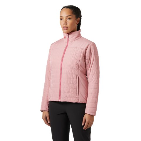 Helly Hansen Women's Crew Insulated Sailing Jacket 2.0 Pink Salt