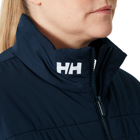 Helly Hansen Women's Crew Insulated Sailing Jacket 2.0 Navy
