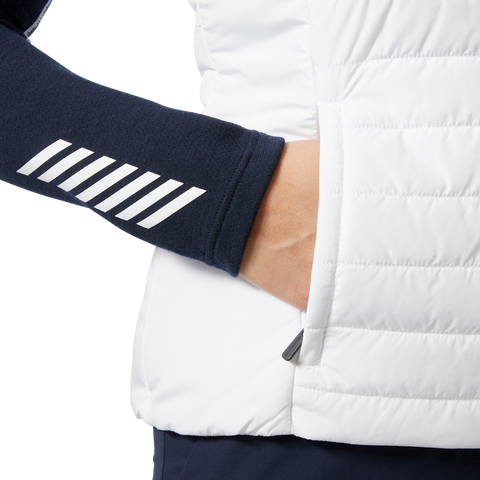 Helly Hansen Women's Crew Insulated Vest 2.0 White