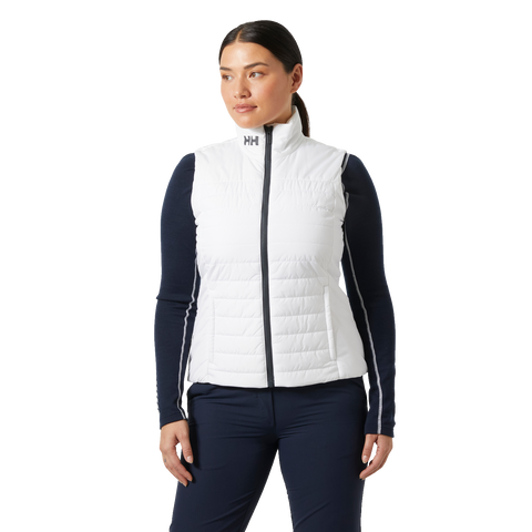 Helly Hansen Women's Crew Insulated Vest 2.0 White