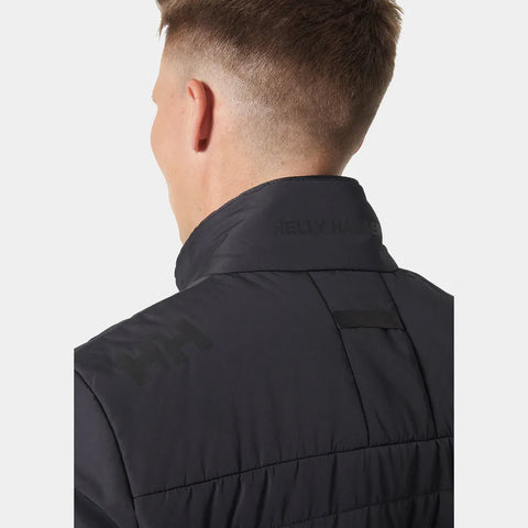 Helly Hansen Men's Crew Insulator Jacket 2.0 Ebony Black