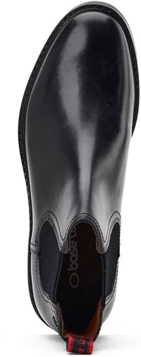Base London Portland Chelsea Boot Waxy Black