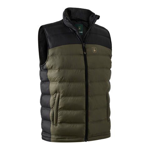 Deerhunter Northward Padded Waistcoat Gilet Green