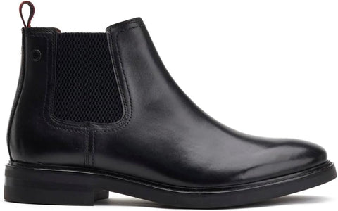 Base London Portland Chelsea Boot Waxy Black