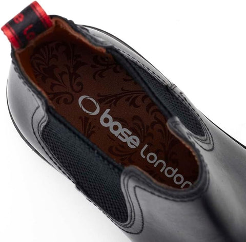 Base London Portland Chelsea Boot Waxy Black