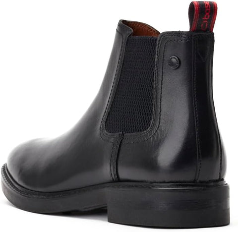 Base London Portland Chelsea Boot Waxy Black