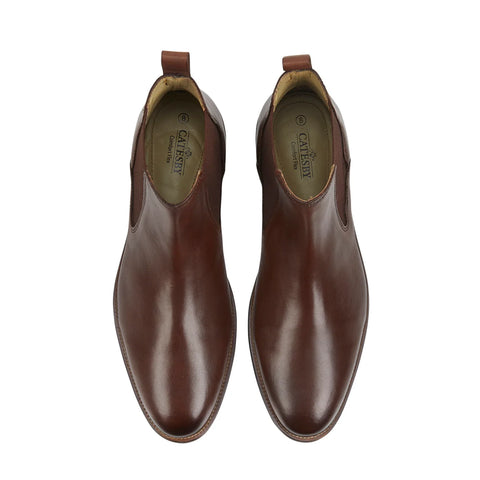 Catesby Andrew Comfort Flex Chelsea Boot Brown