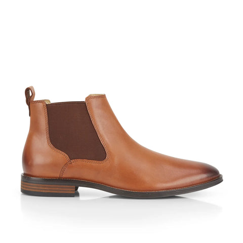Catesby Andrew Comfort Flex Chelsea Boot Tan