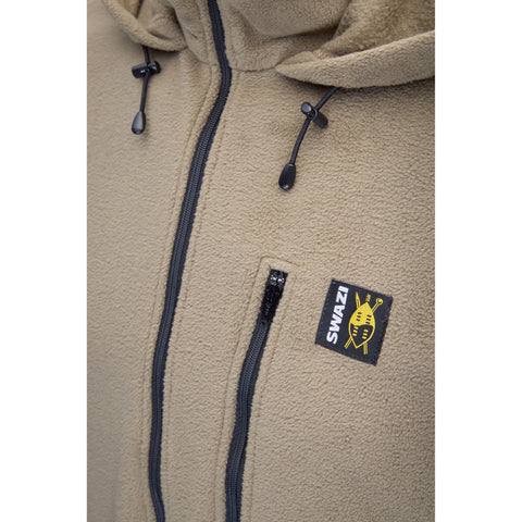 Swazi Unisex Brocco Shirt Fleece Tussock Beige