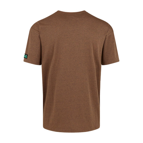 Ridgeline Men's Basis T-Shirt Ochre Marl