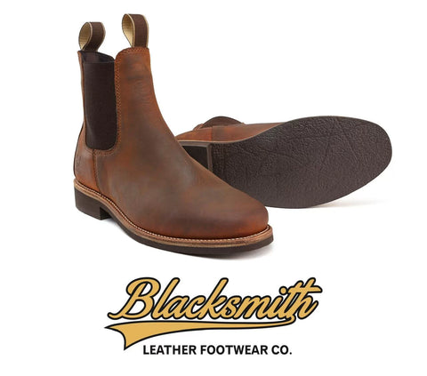 Blacksmith ME-M001 Waxed Brown Dealer Boots