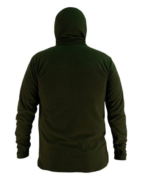 Swazi Unisex Brocco Shirt Fleece Olive Green