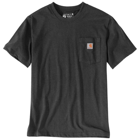 Carhartt Relaxed Fit Heavyweight Short-Sleeve K87 Pocket T-Shirt Carbon Heather