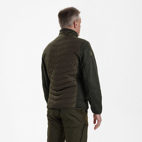 Deerhunter Moor Padded Jacket With Knit Timber Green