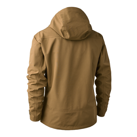 Deerhunter Sarek Shell Jacket With Hood Butternut Brown
