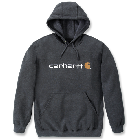 Carhartt Marquette Logo Sweatshirt Carbon Heather Grey