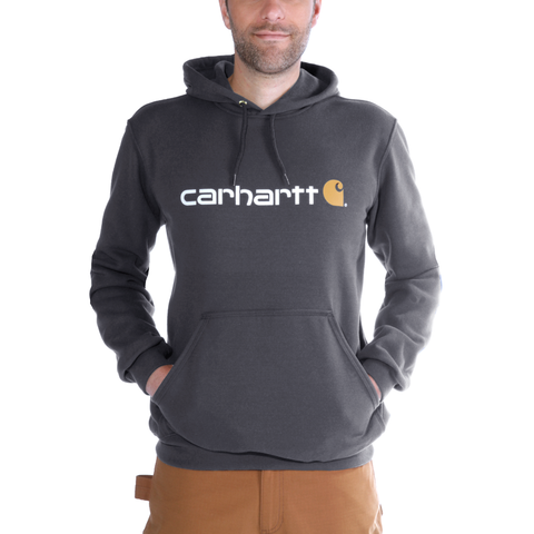 Carhartt Marquette Logo Sweatshirt Carbon Heather Grey