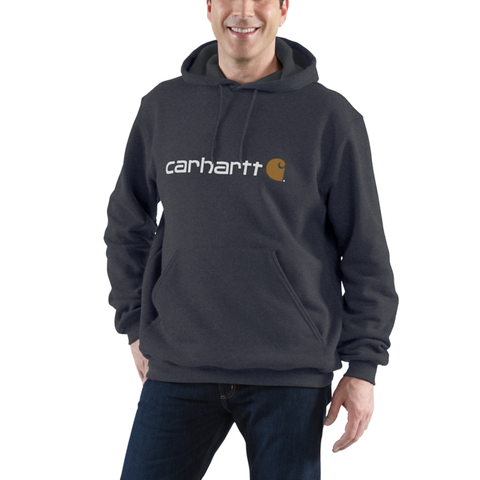 Carhartt Marquette Logo Sweatshirt Carbon Heather Grey