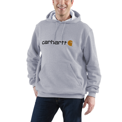 Carhartt Marquette Logo Sweatshirt Heather Grey