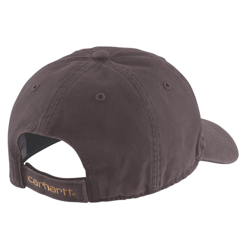 Carhartt Canvas Cap Dark Sepia