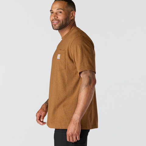 Carhartt Dearborn Relaxed Pocket T-Shirt Brown