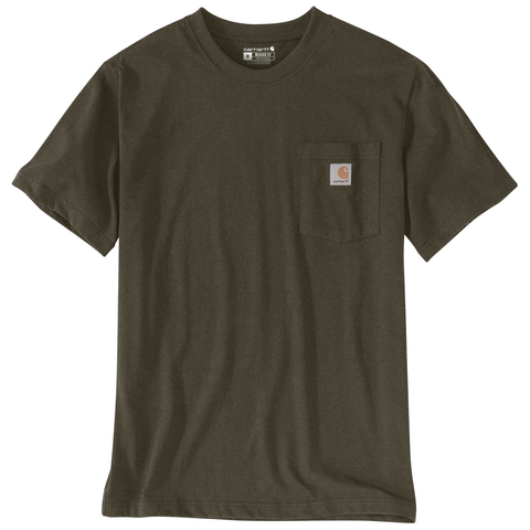 Carhartt Dearborn Relaxed Pocket T-Shirt Burnished Logs Heather Green