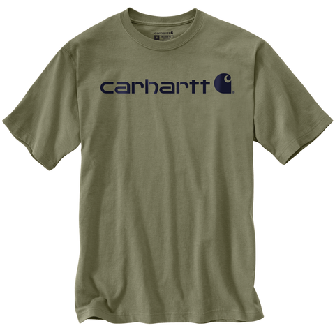Carhartt Dearborn Relaxed Logo T-Shirt Dusty Olive