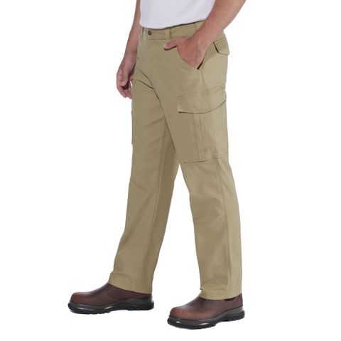 Carhartt Relaxed Straight Rigby Cargo Trousers Dark Khaki