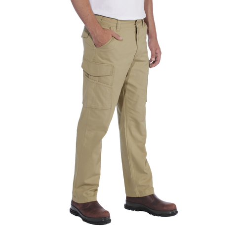 Carhartt Relaxed Straight Rigby Cargo Trousers Dark Khaki