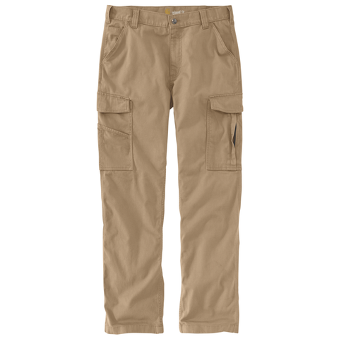 Carhartt Relaxed Straight Rigby Cargo Trousers Dark Khaki