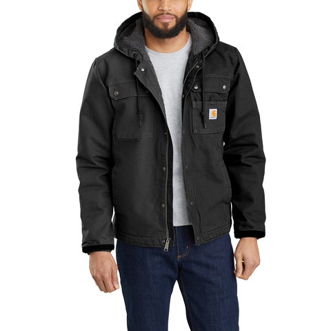 Carhartt Washed Duck Bartlett Jacket Black