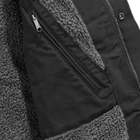 Carhartt Washed Duck Bartlett Jacket Black