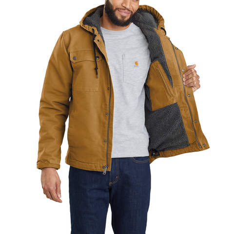 Carhartt Washed Duck Bartlett Jacket Brown