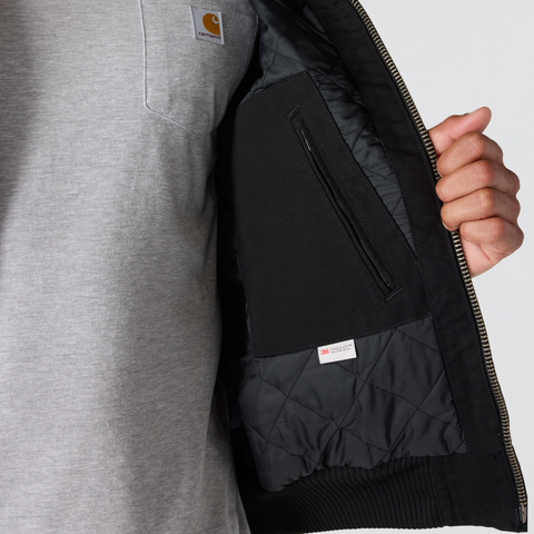 Carhartt Washed Duck Active Jac Black