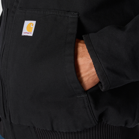 Carhartt Washed Duck Active Jac Black