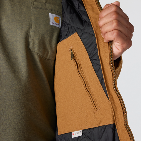 Carhartt Washed Duck Active Jac Brown