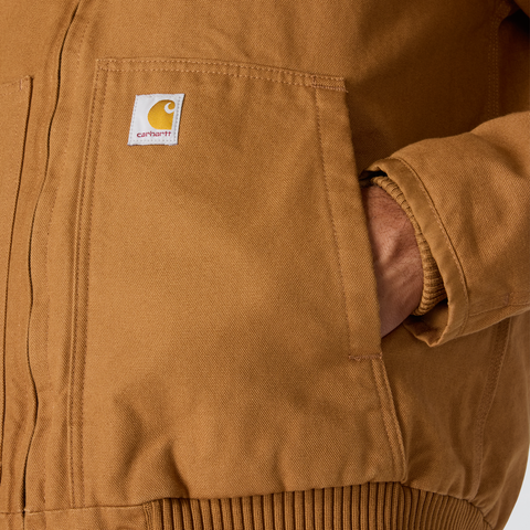 Carhartt Washed Duck Active Jac Brown