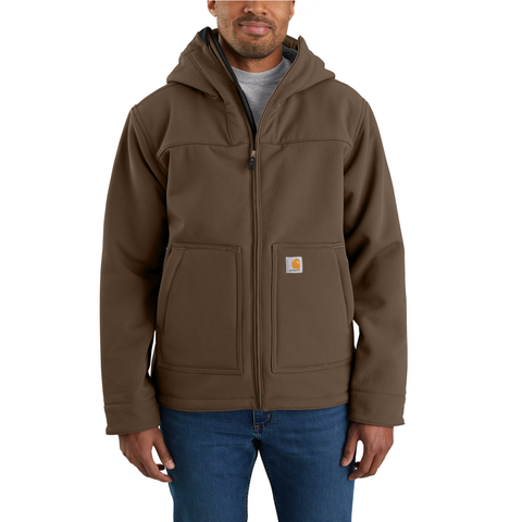 Carhartt Super Dux™ Relaxed Fit Sherpa-Lined Active Jac Coffee Brown