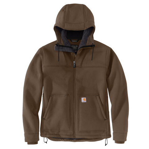Carhartt Super Dux™ Relaxed Fit Sherpa-Lined Active Jac Coffee Brown