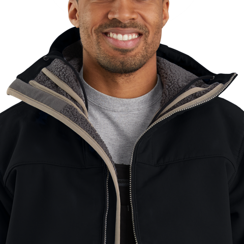 Carhartt Super Dux™ Relaxed Fit Sherpa-Lined Active Jac Black