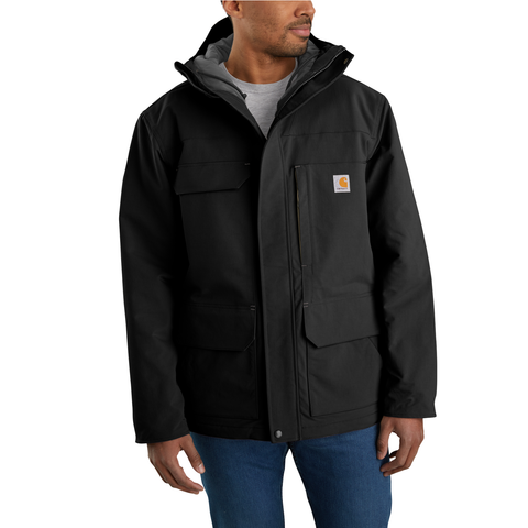 Carhartt Super Dux™ Relaxed Fit Insulated Traditional Coat Black