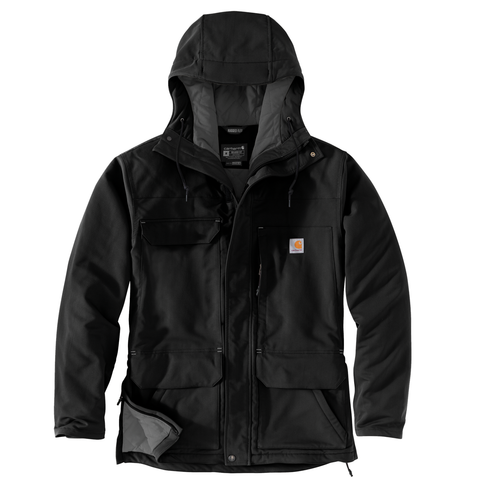 Carhartt Super Dux™ Relaxed Fit Insulated Traditional Coat Black
