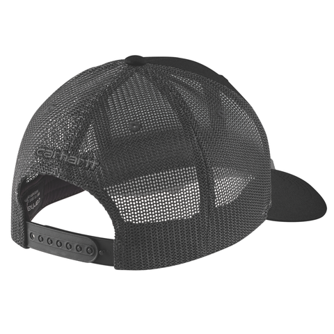 Carhartt Rugged Flex™ Twill Mesh-Back Logo Patch Cap Black