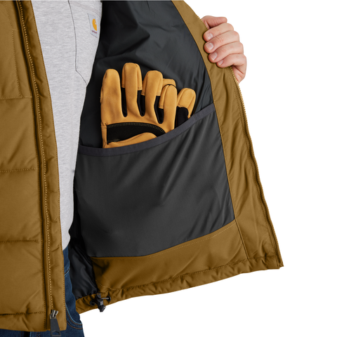 Carhartt Montana Loose Fit Insulated Jacket Oak Brown