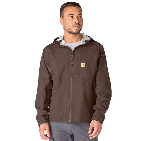 Carhartt Monterey Rain Defender™ Waterproof Jacket Tarmac Brown