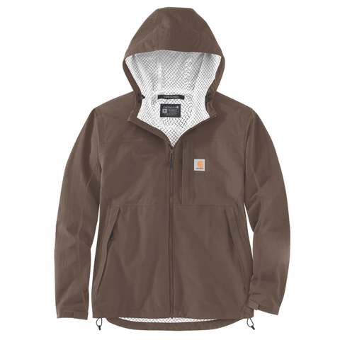 Carhartt Monterey Rain Defender™ Waterproof Jacket Tarmac Brown